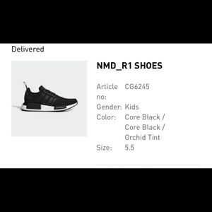 Adidas NMDs - size 5.5
